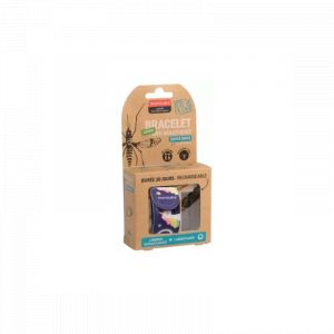Manouka Bracelet Anti-Moustiques Junior + Recharge 6 ml - Modèle : Licornes