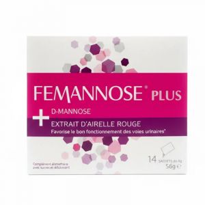 Femannose D-mannose 14 Sachets
