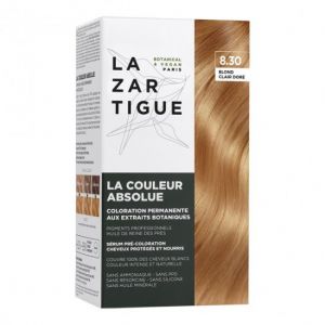 Lazartigue la couleur absolue coloration permanente 8.30 blond clair dor&eacute;