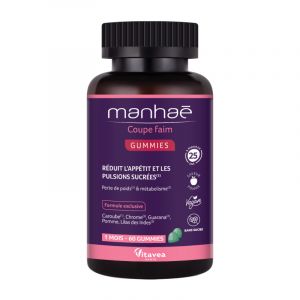 Manhaé Coupe Faim 60 gummies