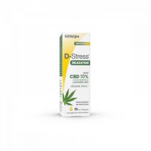 Synergia D-Stress Relaxation Huile CBD 10% 40ml