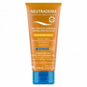 Neutraderm gel douche surgras dermo-protecteur 100ml