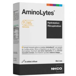 NHCO AminoLytes 14 Sticks Go&ucirc;t Citron