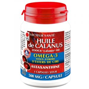 Vecteur Sant&eacute; Huile de calanus 30 g&eacute;lules