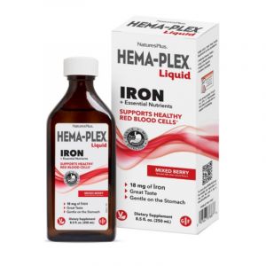 Natures Plus Hema-Plex Liquide M&eacute;lange de fruits rouges 250 ml