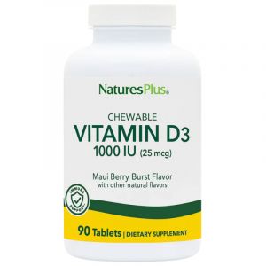 Natures Plus Vitamine D3 1000 iu 90 comprim&eacute;s