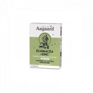 Aagaard Propolentum Echinacéa Zinc - 24 pastilles