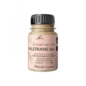 Phytalessence Pure extrait sec val&eacute;riane bio 60 g&eacute;lules