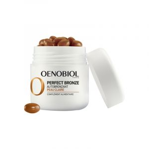 Oenobiol Perfect Bronze autobronzant peau claire lot de 2x30 capsules