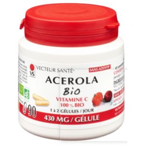 Vecteur Santé Acérola vitamine C 90 gélules