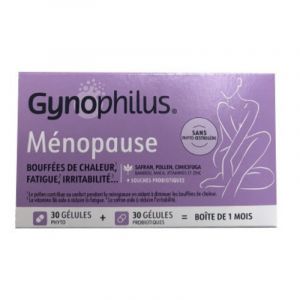 Gynophilus &ndash; M&eacute;nopause Compl&eacute;ment Alimentaire, 60 g&eacute;lules