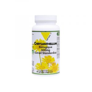 Vitall+ chrysanthellum bio 500mg 60 gélules végétales