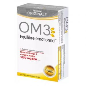 OM3 &Eacute;quilibre &Eacute;motionnel 60 Capsules