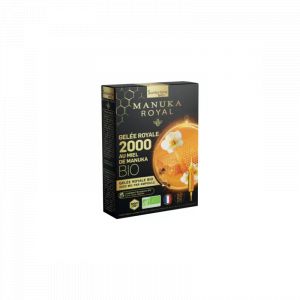 Santarome Bio Gelée Royale 2000 Miel de Manuka Bio 20 Ampoules