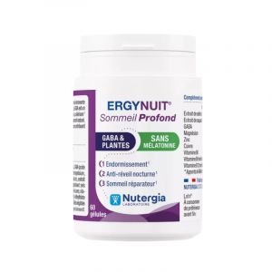 Nutergia ErgyNuit&reg; Sommeil Profond - 60 g&eacute;lules