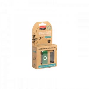 Manouka Bracelet Anti-Moustiques Adulte - Vert, 1 Unité