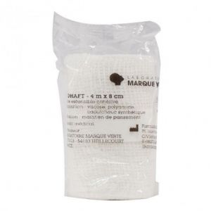 Marque Verte Absohaft Bande extensible coh&eacute;sive 4mx8cm