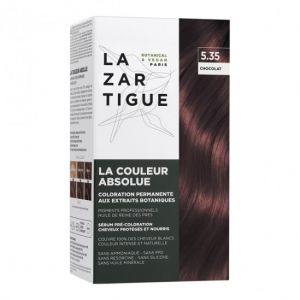 Lazartigue la couleur absolue coloration permanente 5.35 chocolat