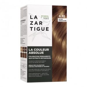 Lazartigue la couleur absolue coloration permanente 6.30 blond foncé doré