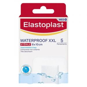 Elastoplast Waterproof XXL 5 Pansements stériles 8x10cm