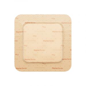 Mepilex Border Flex Carré pansement hydrocellulaire 10x10cm
