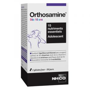 Nhco Orthosamine dès 10 ans 56 gélules