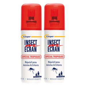 Cooper Insect Ecran Spray special tropiques 2 x 75ml