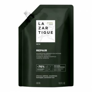 Lazartigue Repair shampooing r&eacute;paration intense &eacute;co-recharge 500ml
