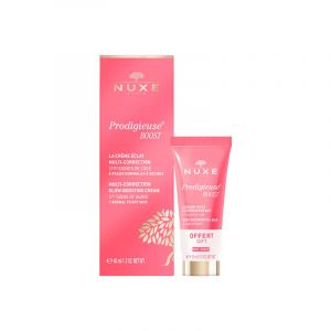 Nuxe Prodigieuse Boost La crème éclat 40ml + Le baume-huile récupérateur nuit 15ml