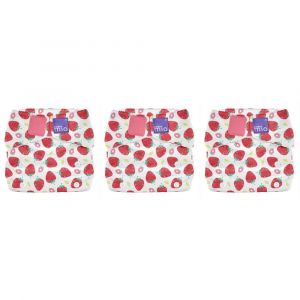 Bambino Mio Miosolo classic All-in-One Couche-culotte en tissu Fraise rafra&icirc;chissante