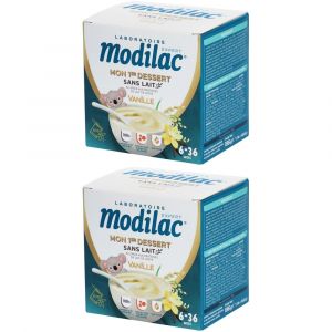 Modilac mon 1er dessert sans lait vanille 6-36 mois