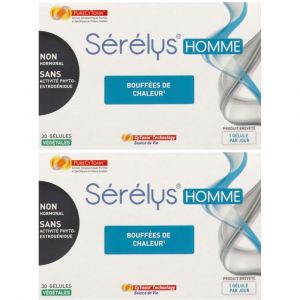 S&eacute;r&eacute;lys Homme, G&eacute;lule, compl&eacute;ment alimentaire pour l'andropause, bt 30