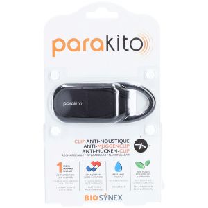 Parakito Anti-Mosquito Clip Noir