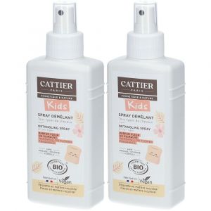 Cattier Kids Spray Démêlant Parfum Fleur de Guimauve Bio