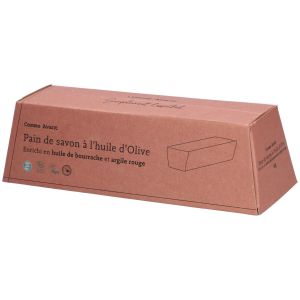 Comme Avant Pain de savon &agrave; l'huile de bourrache et argile rouge