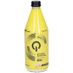 QNT Protein Shake (53g Protein) glass bottle Banana