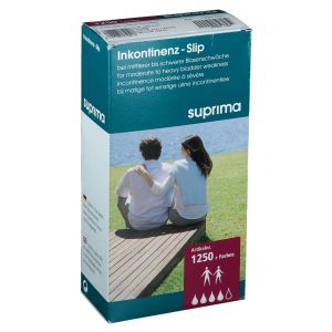 Bota Suprima 1250 Slip PVC Large avec Pressions PL Blanc Medium