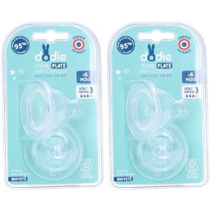 dodie&reg; T&eacute;tine de biberon anti-colique Sensation+ Fast flow 3