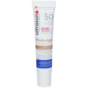 ultrasun Photo Age Control Fluid teint&eacute; Spf50