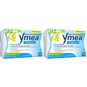 Ymea Ménopause Bouffées de Chaleur et Ventre Plat 128 Gélules