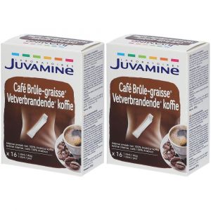 Juvamine Caf&eacute; Br&ucirc;le-Graisse 16 sticks