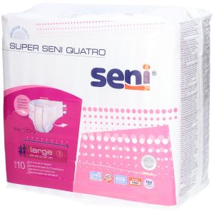Super Seni Quatro Windelhosen L 10 Stk