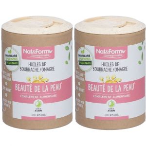 Nat&Form Huiles de bourrache/onagre en capsules