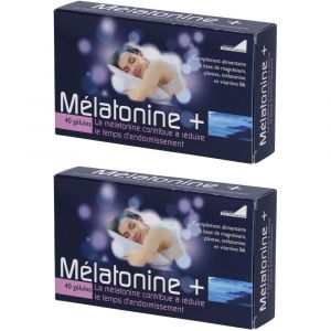Exopharm Melatonine+ &eacute;tui de 40 g&eacute;lules