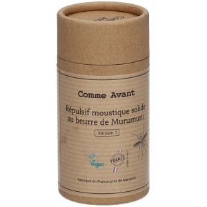 Comme Avant R&eacute;pulsif moustique solide au beurre de murumuru