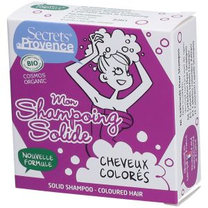 Secrets de Provence Shampooing Solide Cheveux Color&eacute;s Bio