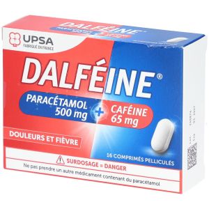 Dalfeine comprimés paracétamol et caféine