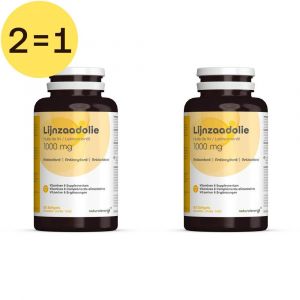 Natural Energy Huile de Lin 2 pour 1