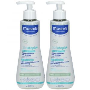 Mustela Stelatopia+ Cr&egrave;me Relipidante Anti-Grattage Peau Tr&egrave;s S&egrave;che &agrave; Atopique Bio 300 ml