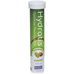 Hydratis - Pastilles Hydratation Electrolytes - Kiwi - Am&eacute;liore l'Hydratation et Favorise l'&Eacute;nergie - Formule Isotonique - Sport, R&eacute;cup&eacute;ration, Bien-&ecirc;tre - 1 tube (20 Pastilles)